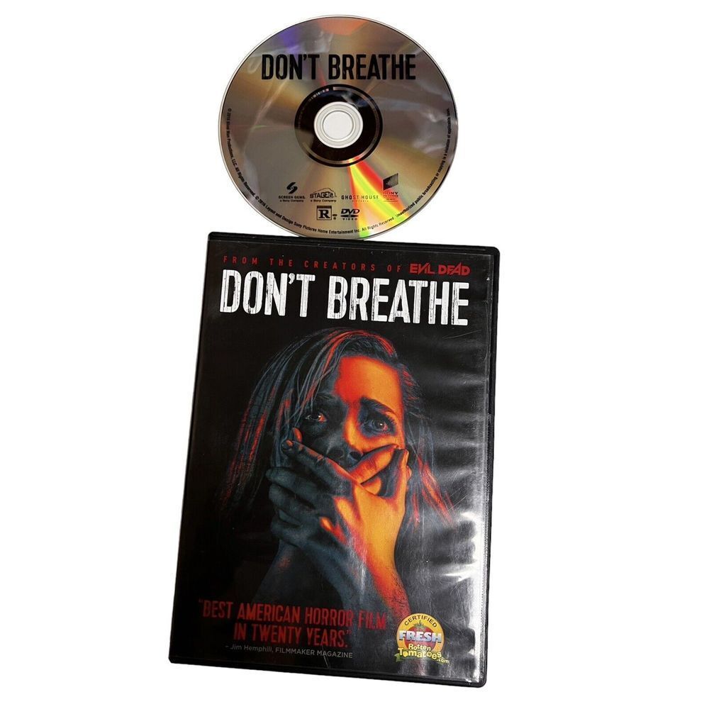 Don't Breathe DVD‎ 2016 Horror Thriller Movie Fede Alvarez Sony Pictures